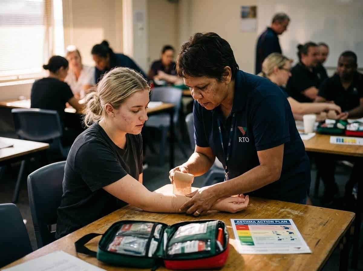 Provide first aid